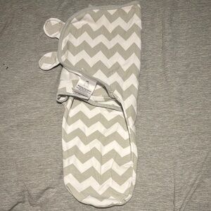 Chevron Gray Kids Pajamas Sleep Sack